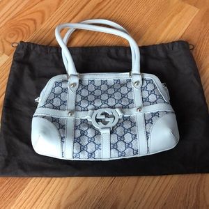 Gucci Monogram Reins Tote